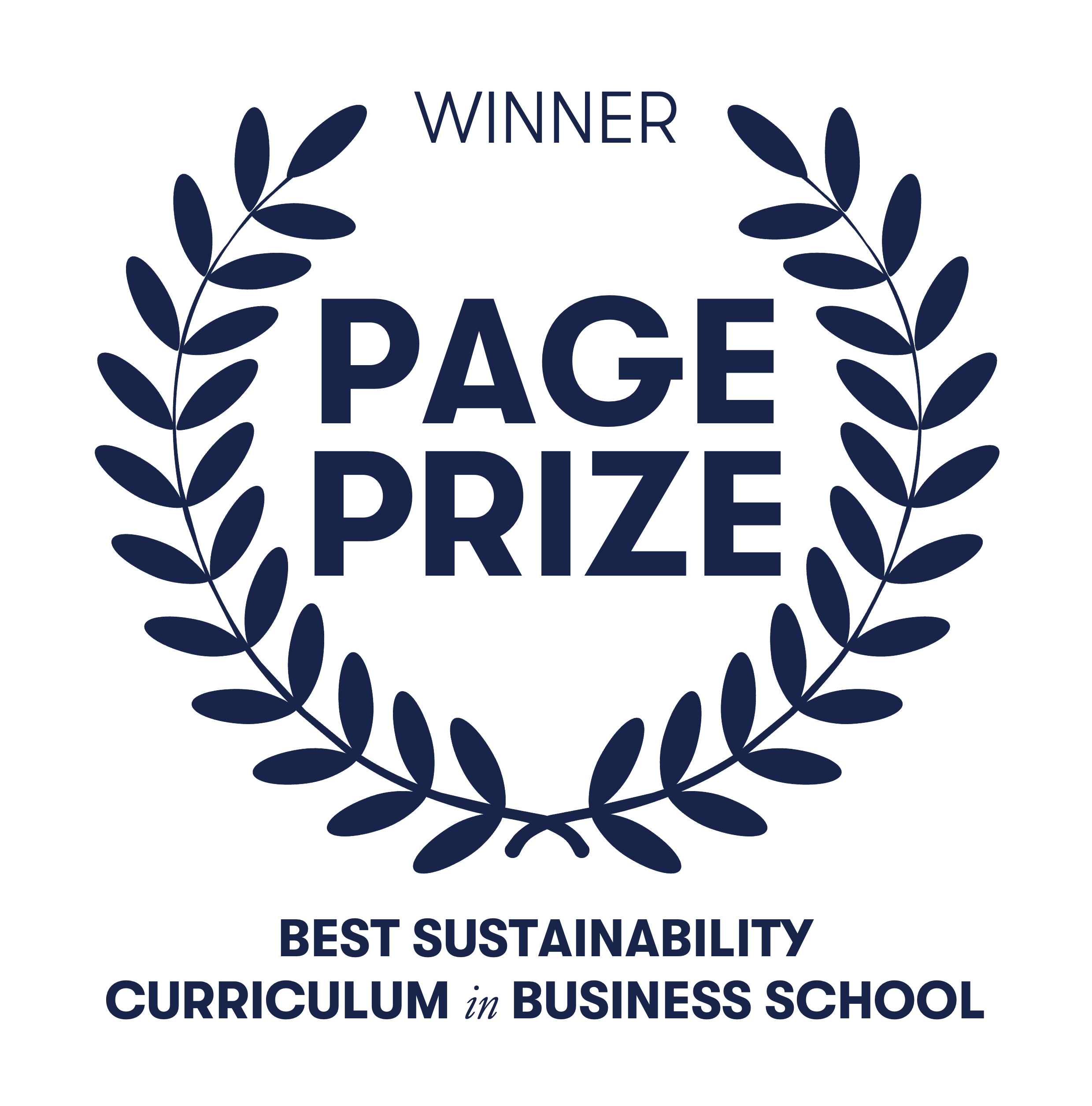 Page Prize Navy