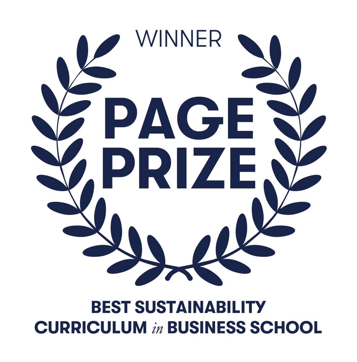 Page Prize Navy